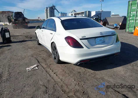 2014 Mercedes-Benz S 63 Amg 4Matic z USA, uszkodzony, nr VIN WDDUG7JB2EA048337